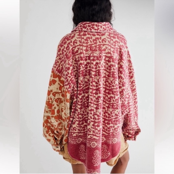 RARE Free People | Printed Ruby Shacket Jacket | Small - Picture 3 of 16